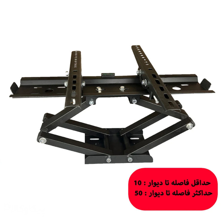 پایه تلویزیون پیکاوپایه PW15 دوبازو سایز 32 تا 58 اینچ با گارانتی 36 ماهه