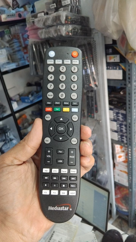 کنترل ریسیور مدیا استار Mediastar MS-V380 کیفیت عالی درجه یک در حد فابریک