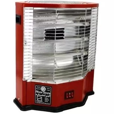 بخاری 4شعله ابراستار 1500 وات استاندارد درجه یک بدون فن